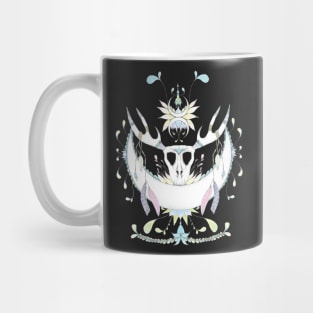 Pastel Deer Skull Mug